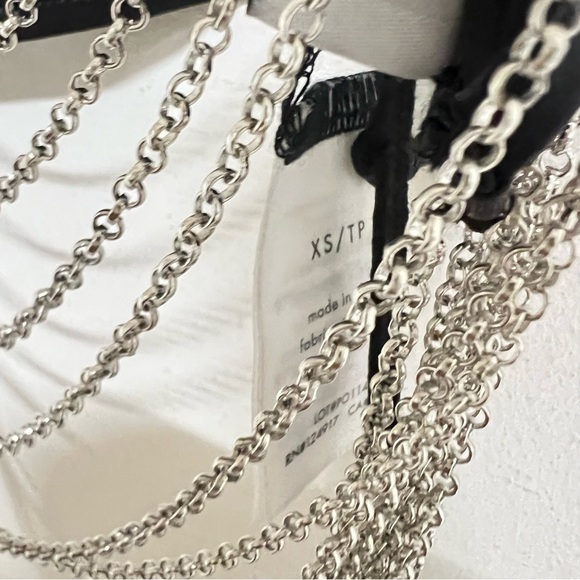 New WeWoreWhat Chain Bandeau Top - Picture 4 of 6